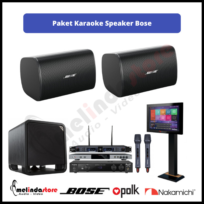 Paket Karaoke Speaker Bose DM6SE | Lengkap